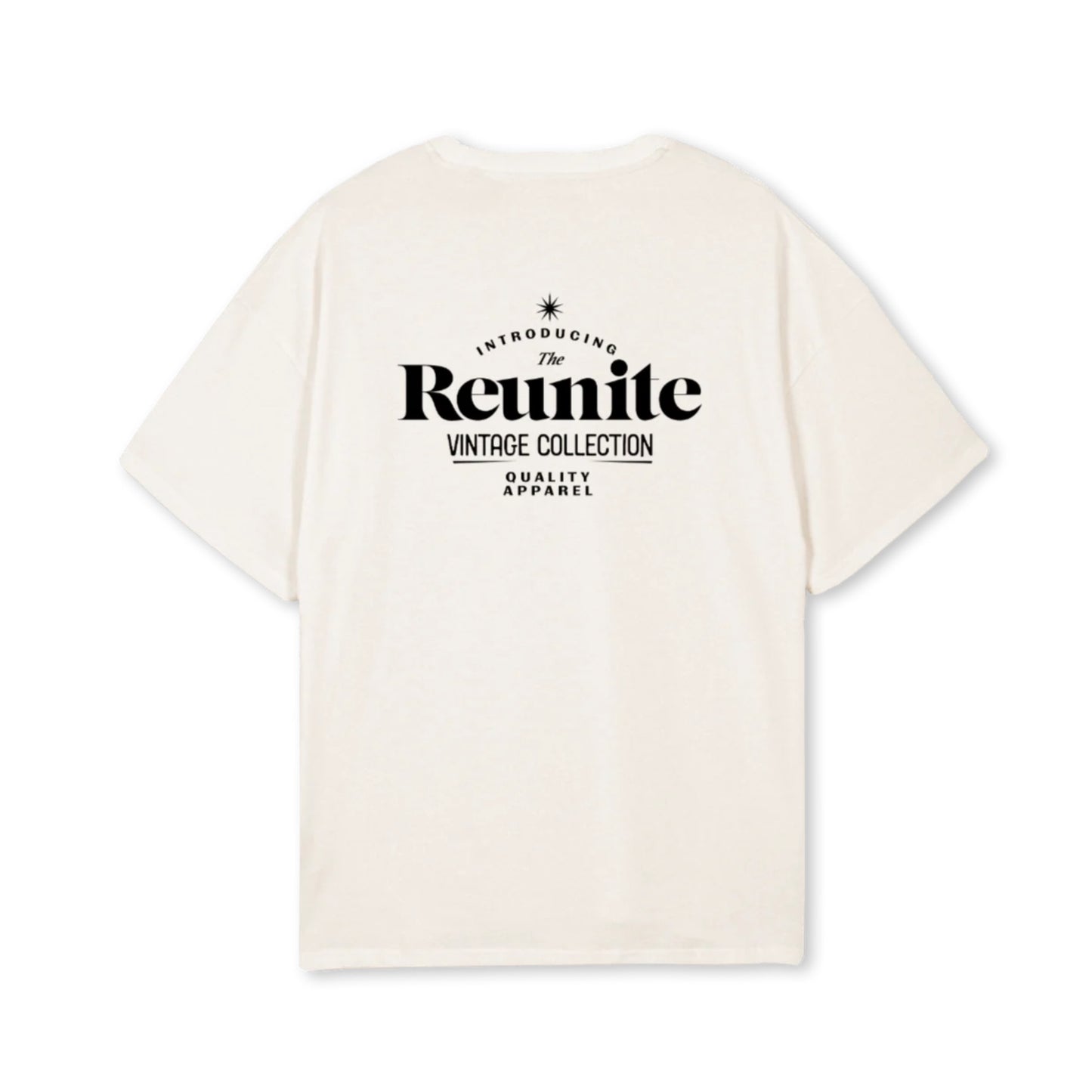 REUNITE VINTAGE T-SHIRT IN OFF WHITE