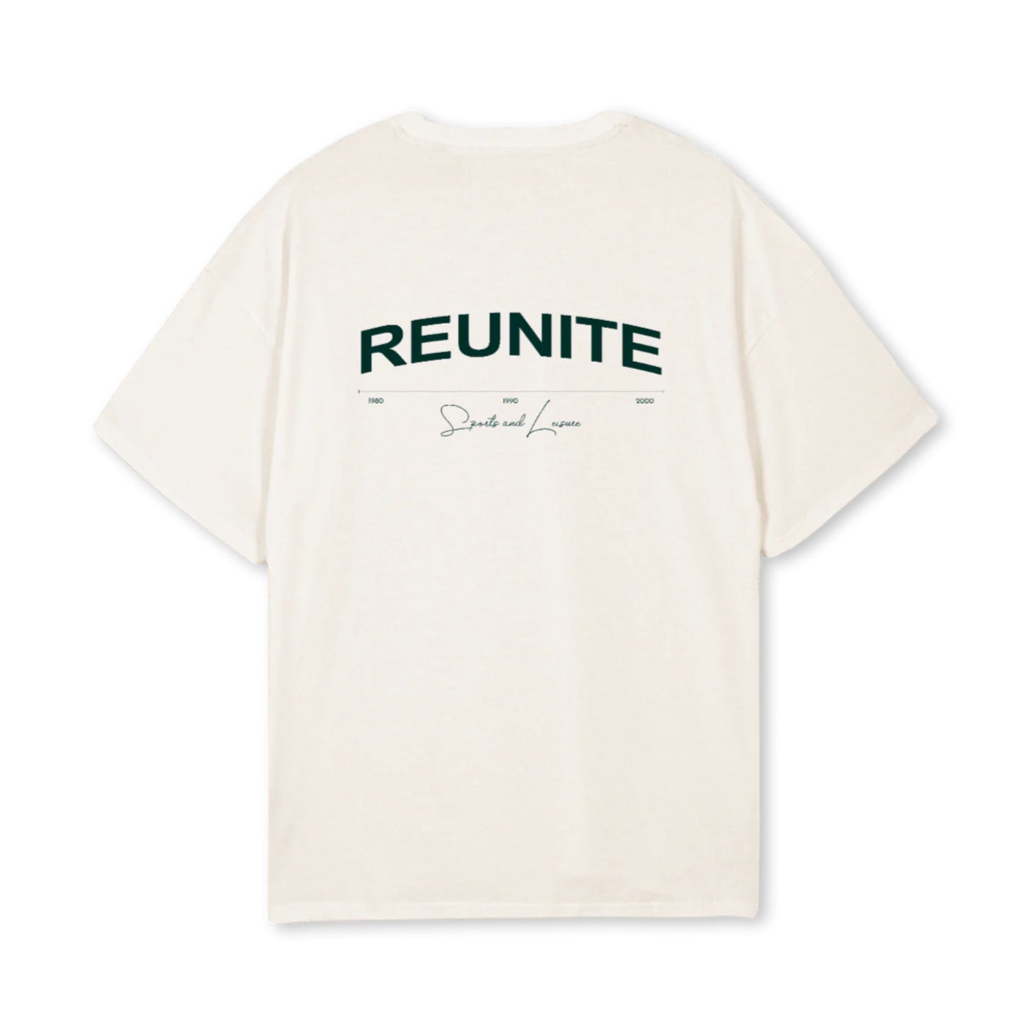 SPORTS & LEISURE T-SHIRT IN OFF-WHITE