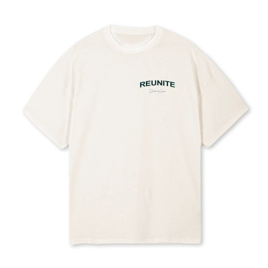 SPORTS & LEISURE T-SHIRT IN OFF-WHITE