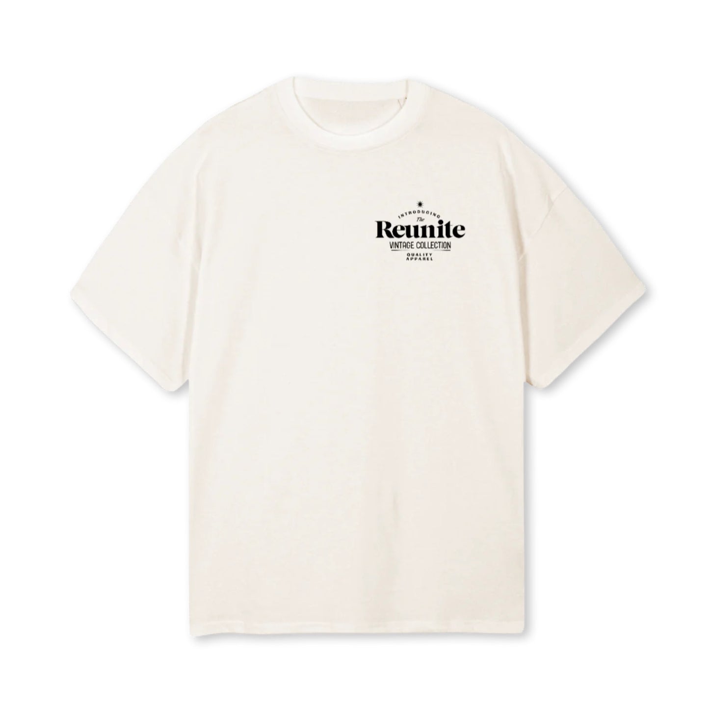 REUNITE VINTAGE T-SHIRT IN OFF WHITE