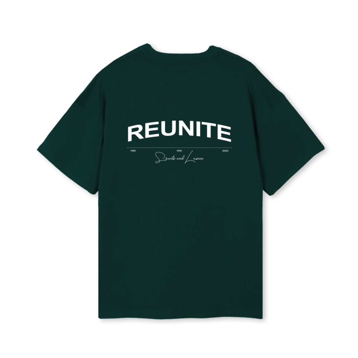 SPORTS & LEISURE T-SHIRT IN DARK GREEN