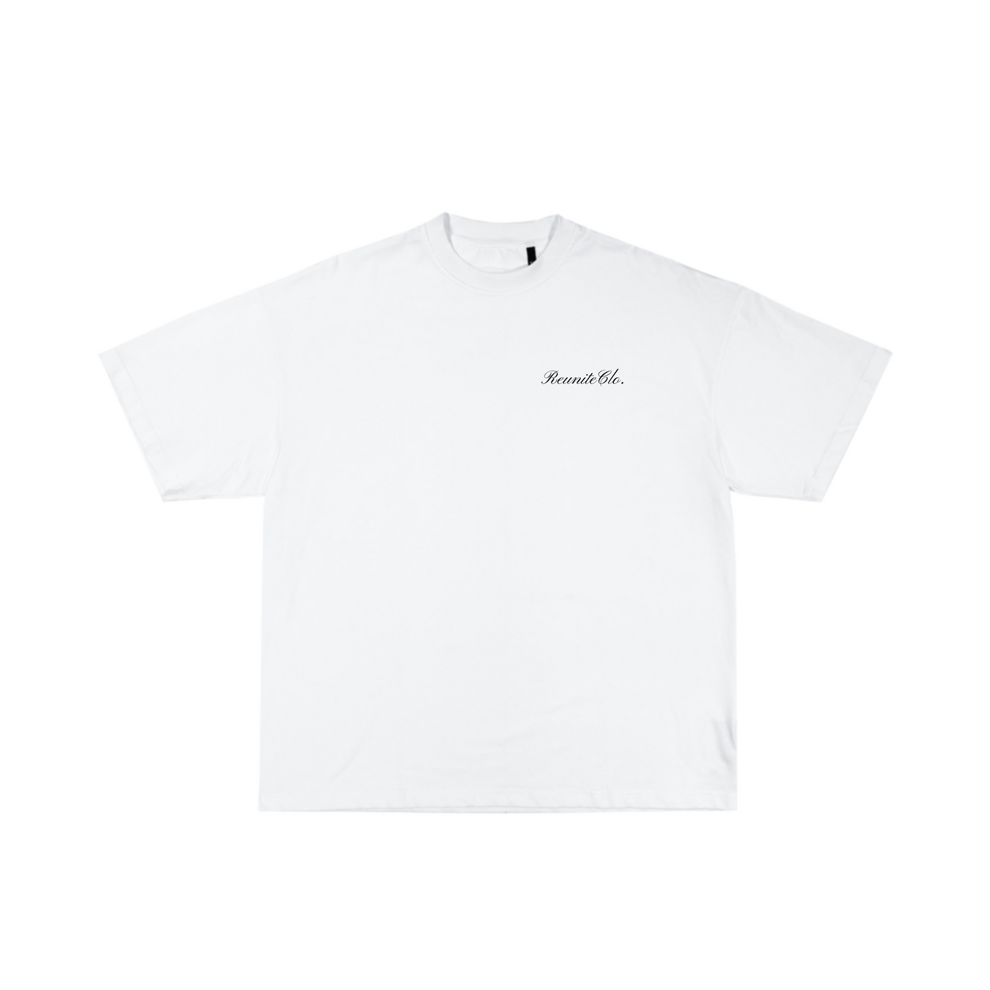 REUNITE CLO T-SHIRT IN WHITE